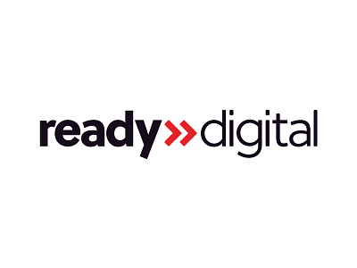 Ready Digital: Logo Design arrows branding graphic design it logo sweden växjö web web agency web design