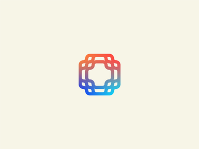 Flow logo flat graphic design icon logo minimal