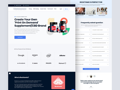 Landing Page Design