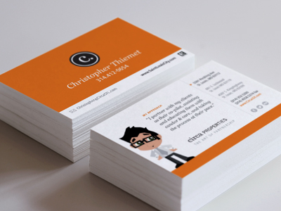 Circa Businesscard business cards design graphic design illustration
