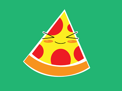 You Can't Please Everyone, You're not Pizza cute illustration kawaii pizza sticker