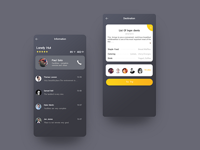 Mobile phone interface design