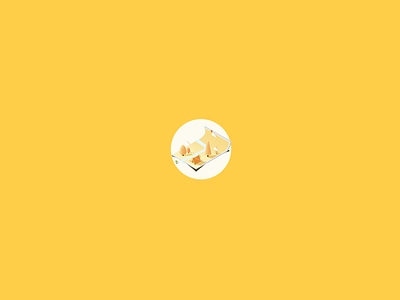 jinmao_ Empty state_yellow graphic illustration illustrations interface design ui