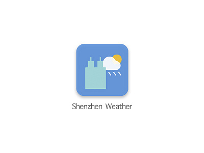 Daily UI challenge #005 App Icon app dailyui icon weather