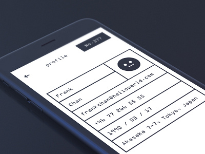 Daily UI challenge #006 User Profile