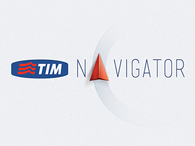TIM Navigator App Logo Study app draft logo map nav navigation navigator texture tim web