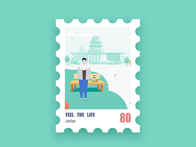 Stamps illustrations