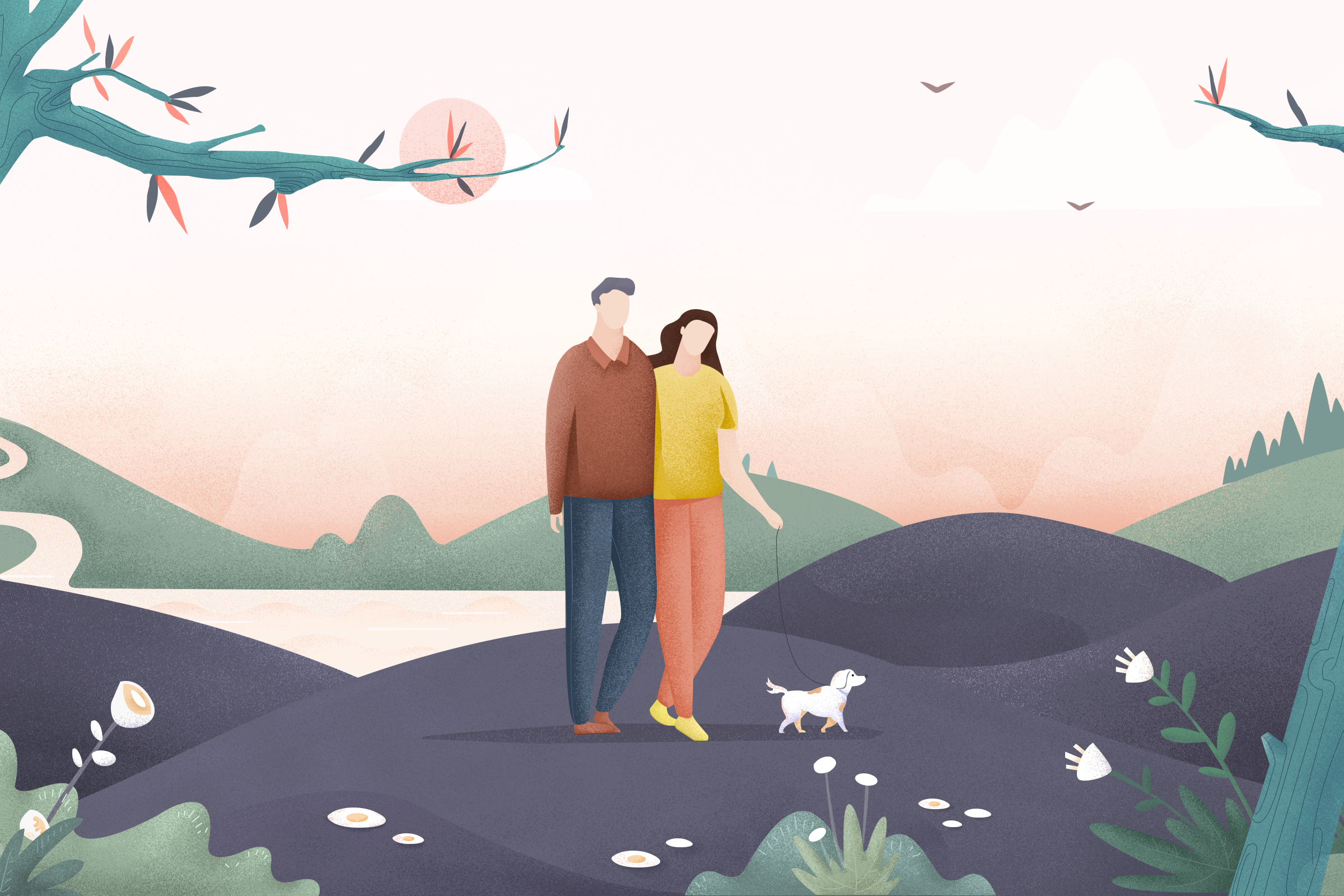 illustrations by iu. for RaDesign on Dribbble