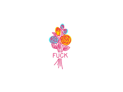 F for flowers artwork creative doodle graphicdesign illustration