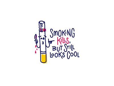 Smoking kills.. artwork creative doodle graphicdesign illustration