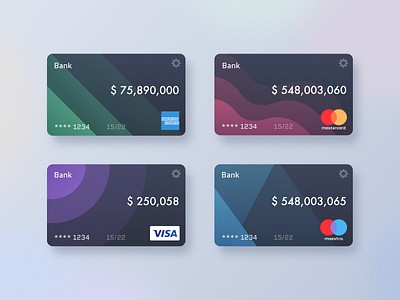 Credit card design bank card banking bankingapp cards credit card design creditcard payment app