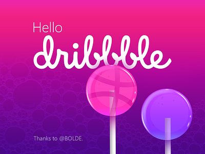 Hello Dribbble! debut debutshot dribbble dribbble invitation firstshot hellodribbble thanks