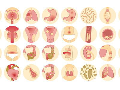Medical icons design flat icon illustration vector