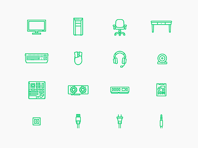 Desktop Setup Icons
