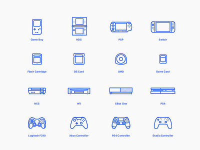 Video Games Icons