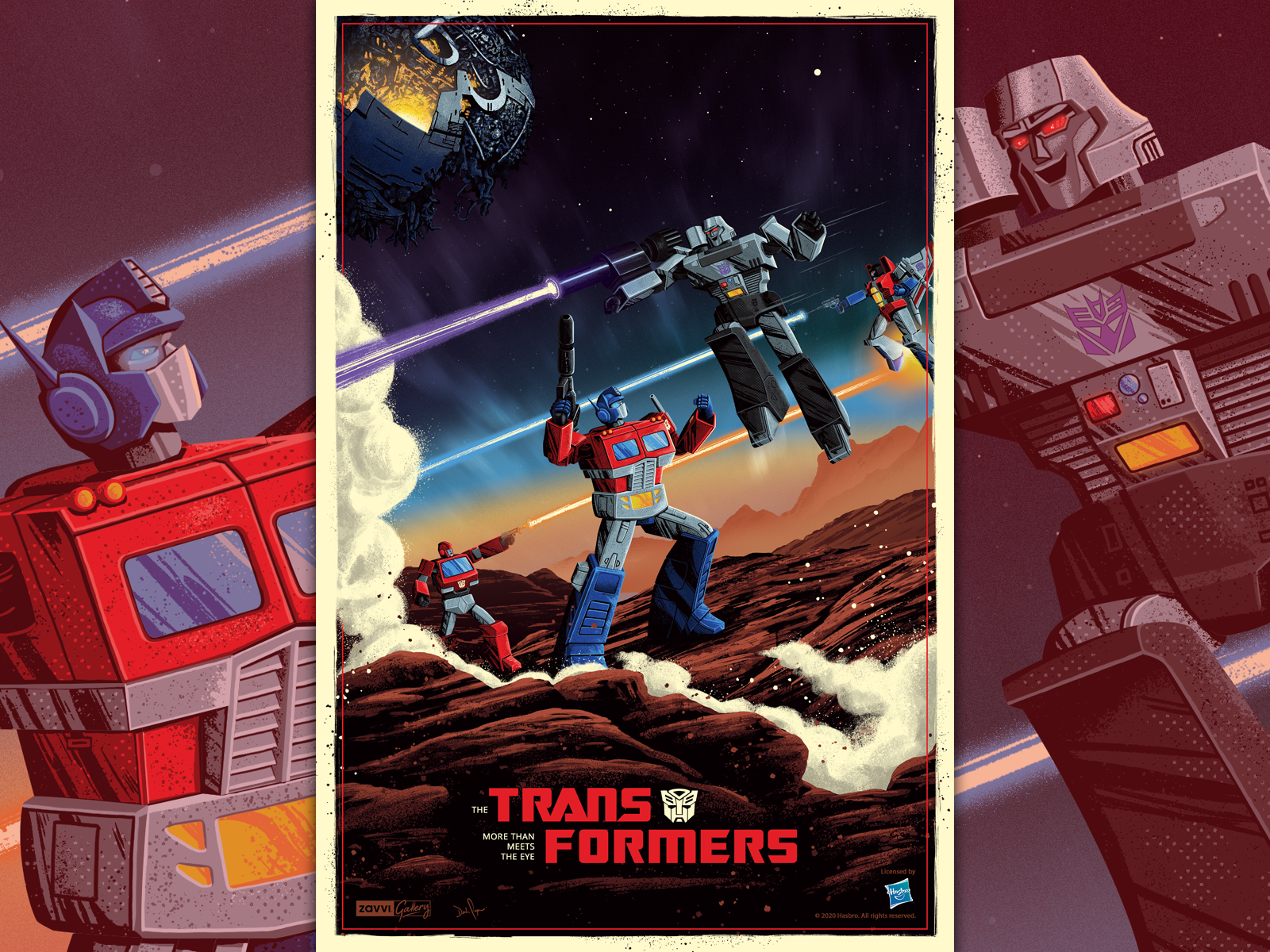 g1 transformers poster