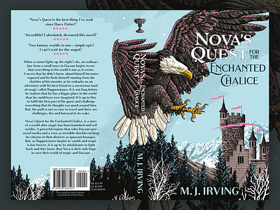 Nova's Quest Book Cover Illustration