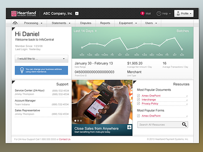 Client Dashboard