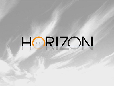 The Horizon horizon logo sky sun