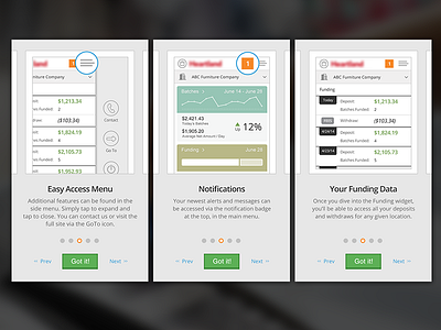 App Tutorial app button mobile phone slider swipe tip tutorial ui