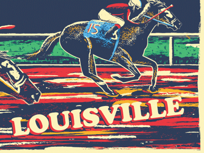 WIP #2 derby horse kentucky louisville poster race