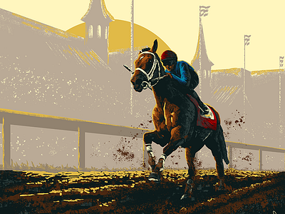 Kentucky Derby by Derek Payne on Dribbble