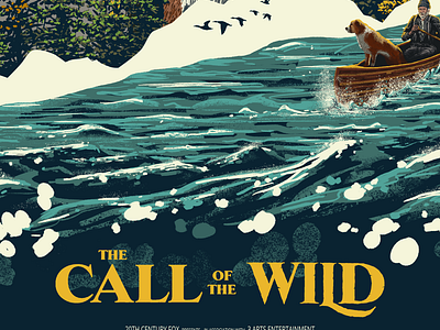 Call Of The Wild By Jack London By Derek Payne On Dribbble