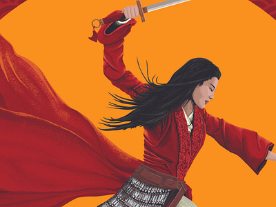 Disney's live action Mulan Poster
