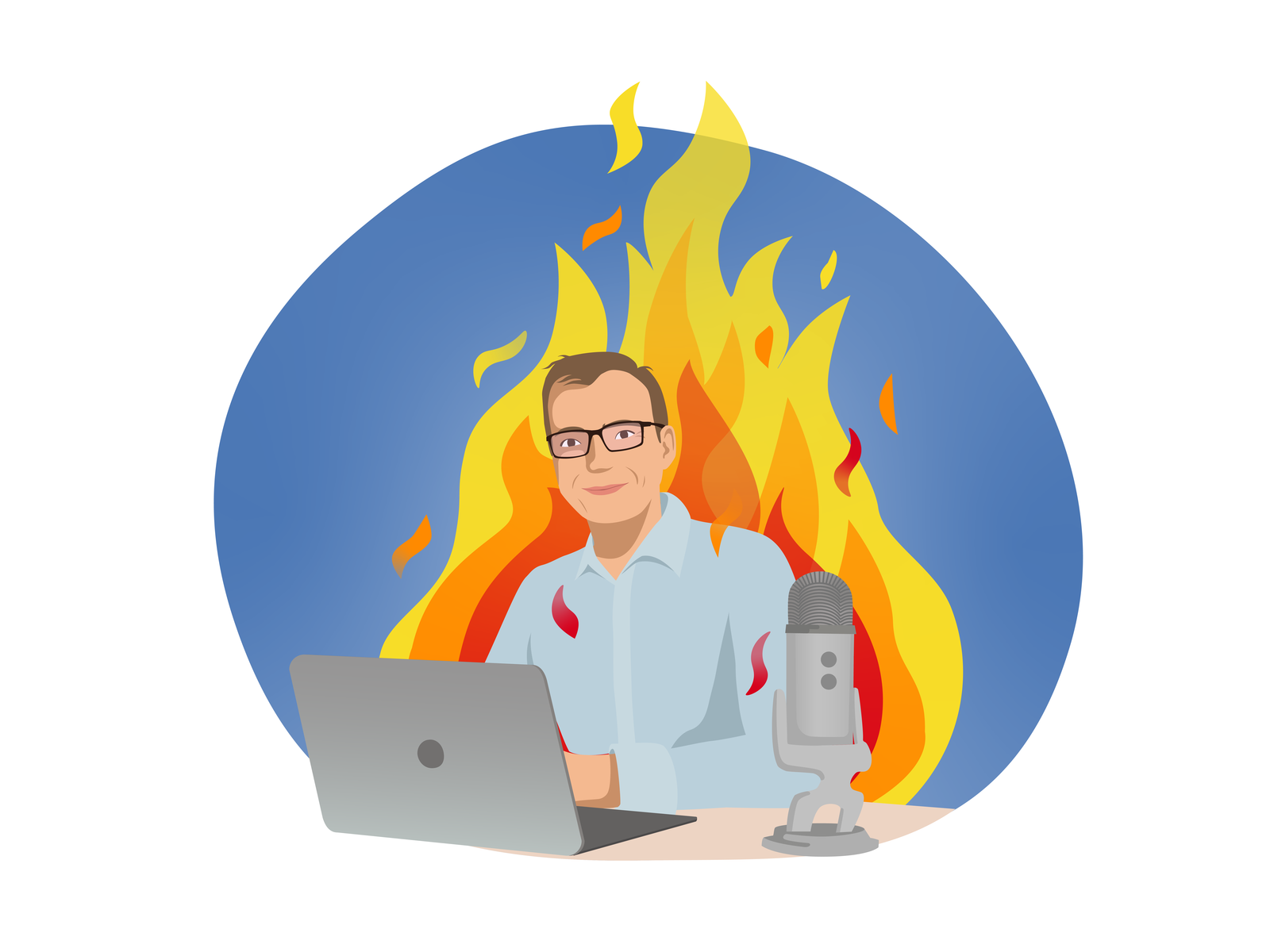 Prevent burnout by szczupag on Dribbble