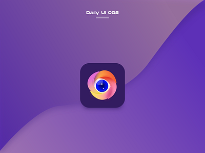 Daily UI 005 AppIcon 005 app icon dailyui dailyuichallenge logo ux designer ux ui