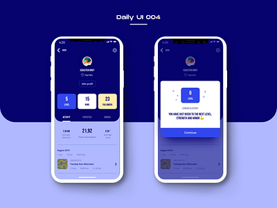 Daily UI 006_Profil