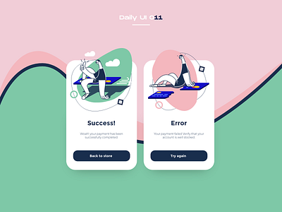 DailyUI011_Flash message 011 dailyui dailyuichallenge design flash message illustration product design ui ux designer ux ui vector