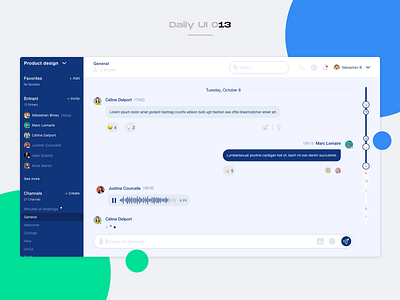 DailyUI013 Direct messaging