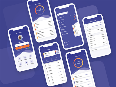 Banking App Design appdesign appdesigner banking app color material ui mobileui ui ux ui design uidesign uidesigner visual design webdesign