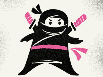 Ninja Cute character cute illustration ninja