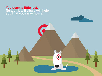404 bullseye canada illustration target
