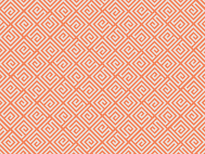 Pattern Grind orange pattern