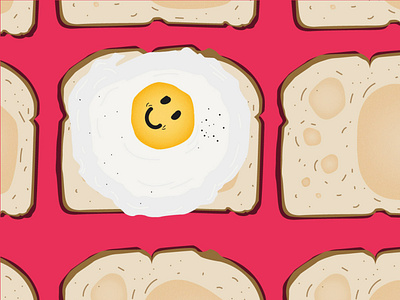 egg and bread friendship.. A story for bored friends