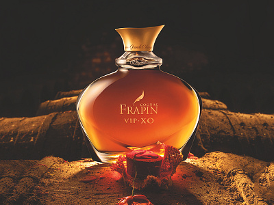 Frapin Cognac XO VIP bottle cognac design