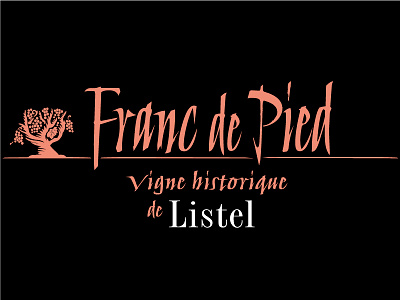 Listel - Franc de Pied Rosé Wine grappes historic listel rosé sud vineyards wine