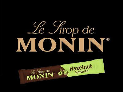 Monin : Le Sirop de Monin coffee hazelnut monin sticks syrup
