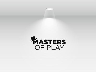 MASTERS OF PLAY LOGO amazing logo business logo creative logo design designer logo logo design outstanding logo professional logo typography logo unique logo