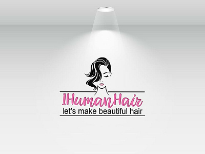 IHumanHair Logo amazing logo branding business logo creative logo design designer flat icon identity illustration lettering logo logo design minimal outstanding logo professional logo typography typography logo unique logo vector