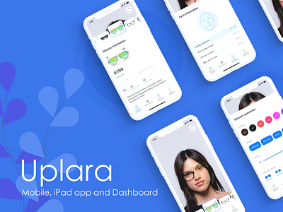 Uplara concept app - Mobile, iPad and Dashboard