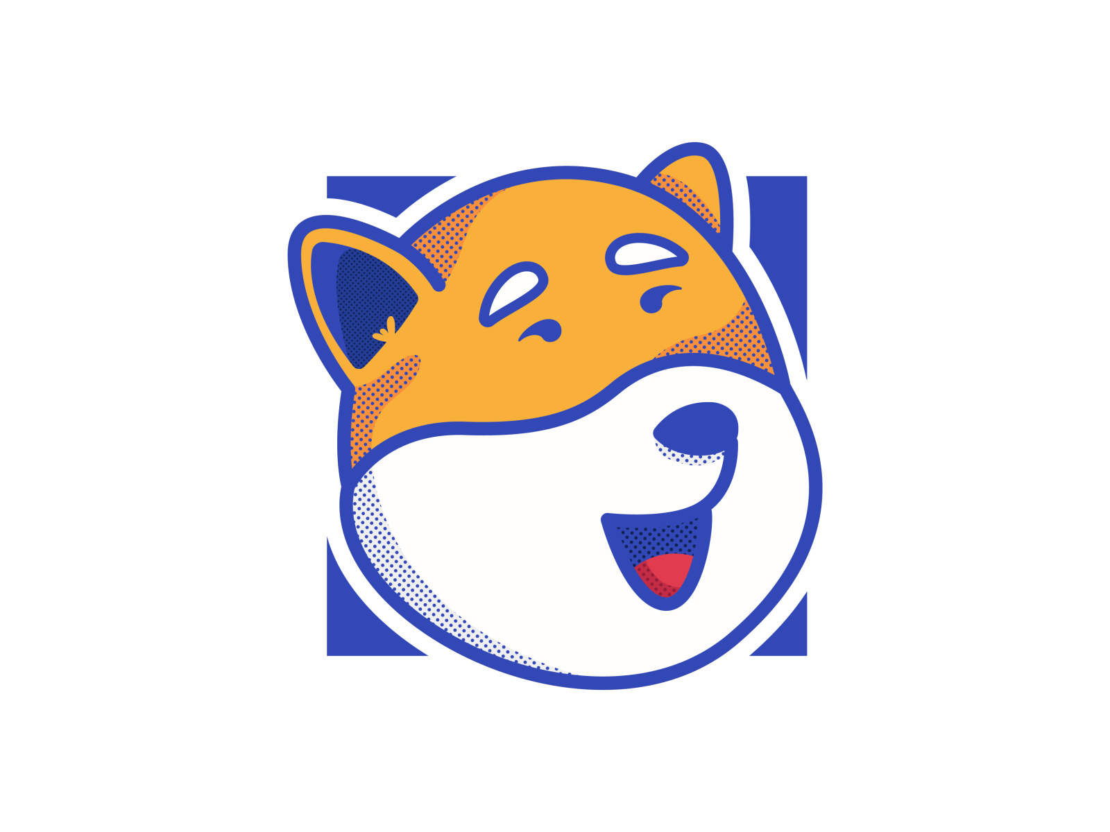 Smiling Shiba Inu by Fahmi Yusuf on Dribbble