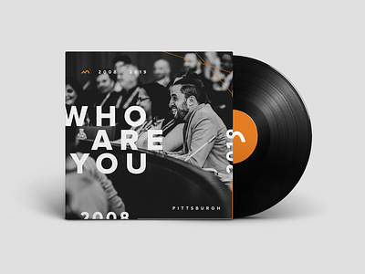 NADG Who Are You Record branding design layout packaging print vinyl