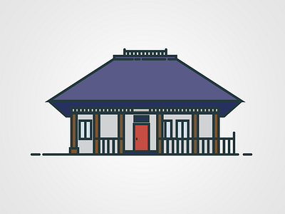 House [1] architecture house illustration vector