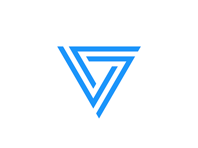 Abstract Triangle Logo