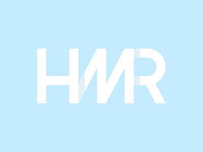 HMR Logo 2d abstract concept design h hmr logo m minimal modern r simple