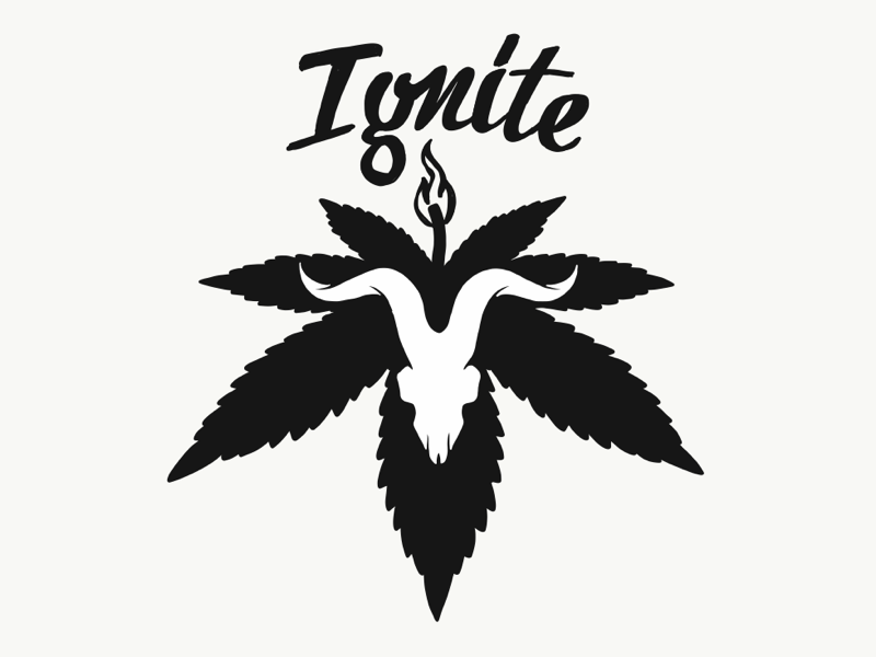 Ignite Cannabis Co. concept by Daniel Alarcon Jr on Dribbble